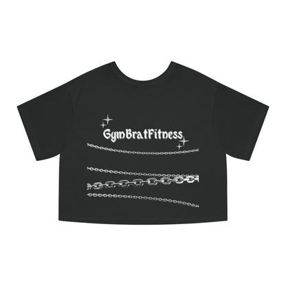 GYMBRAT| Crop Tee | Chains |New Me Collection