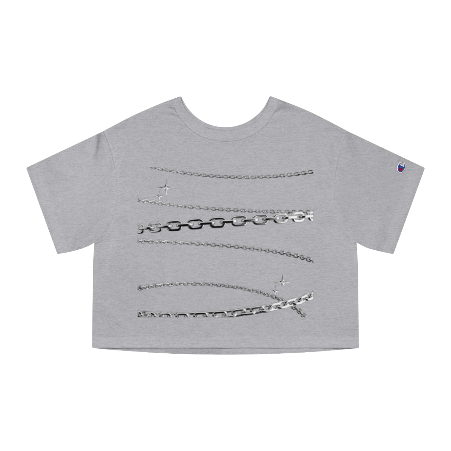 GYMBRAT| Crop Tee | Chains |New Me Collection