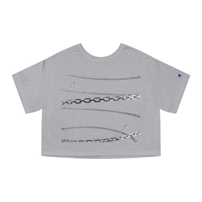 GYMBRAT| Crop Tee | Chains |New Me Collection