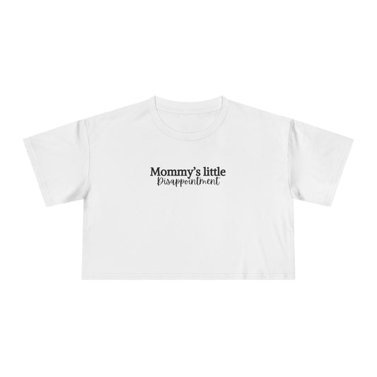 GYMBRAT| Crop Tee | Mommy's Little Disappointment