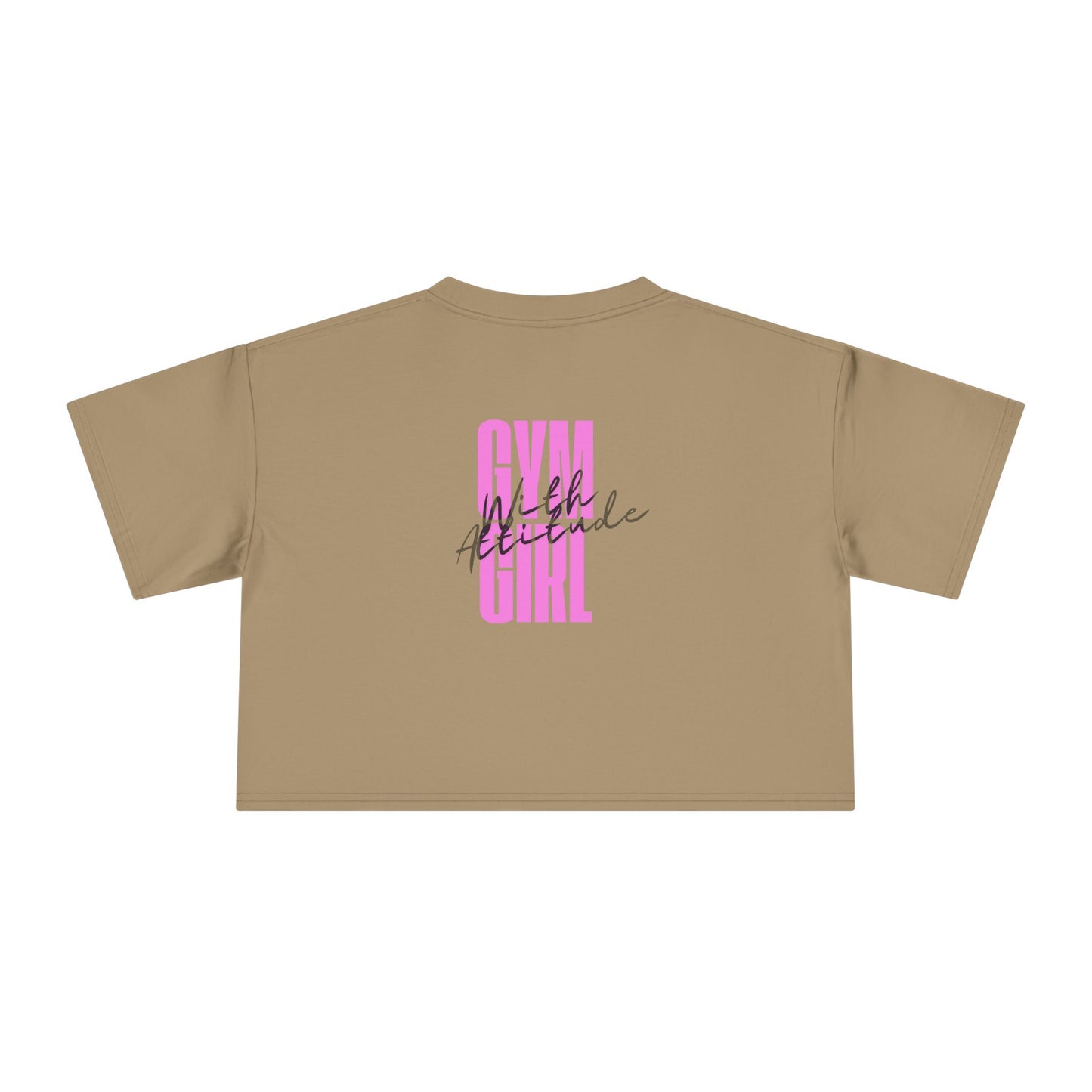 GYMBRAT| Crop Tee | Gym Girl Attitude