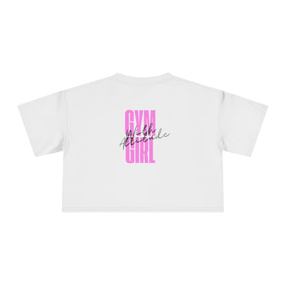 GYMBRAT| Crop Tee | Gym Girl Attitude