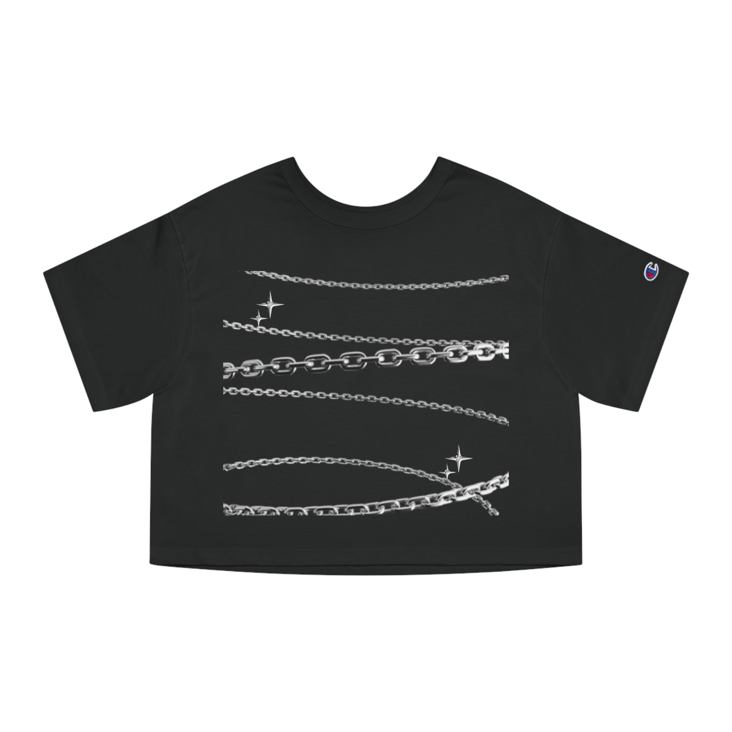 GYMBRAT| Crop Tee | Chains |New Me Collection