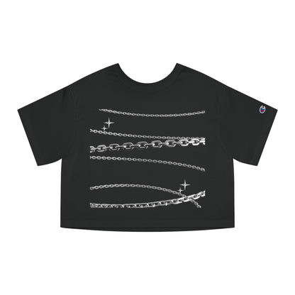 GYMBRAT| Crop Tee | Chains |New Me Collection