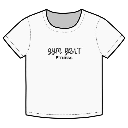 GYMBRAT| Baby Tee | Logo | New Me Collection