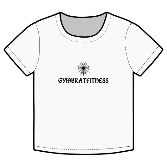 GYMBRAT| Baby Tee |Spiderweb |New Me Collection